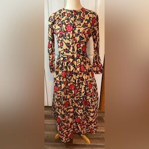 Handmade Floral Maxi Dress Prairiecore Size‎ Small
